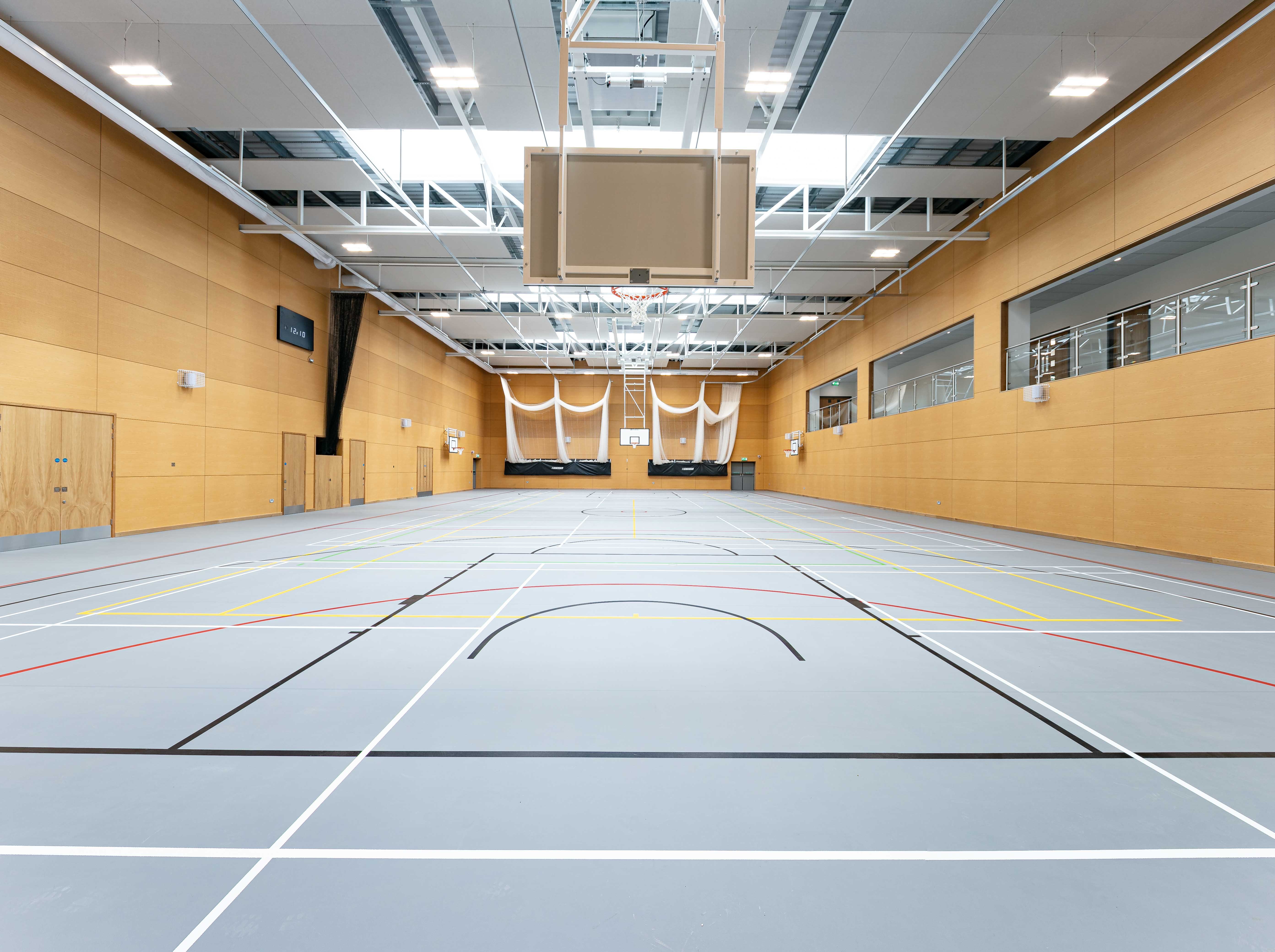LST Bishopsgate School Sports Hall - 7798 - Pano-