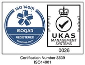 ISO14001 Accredited